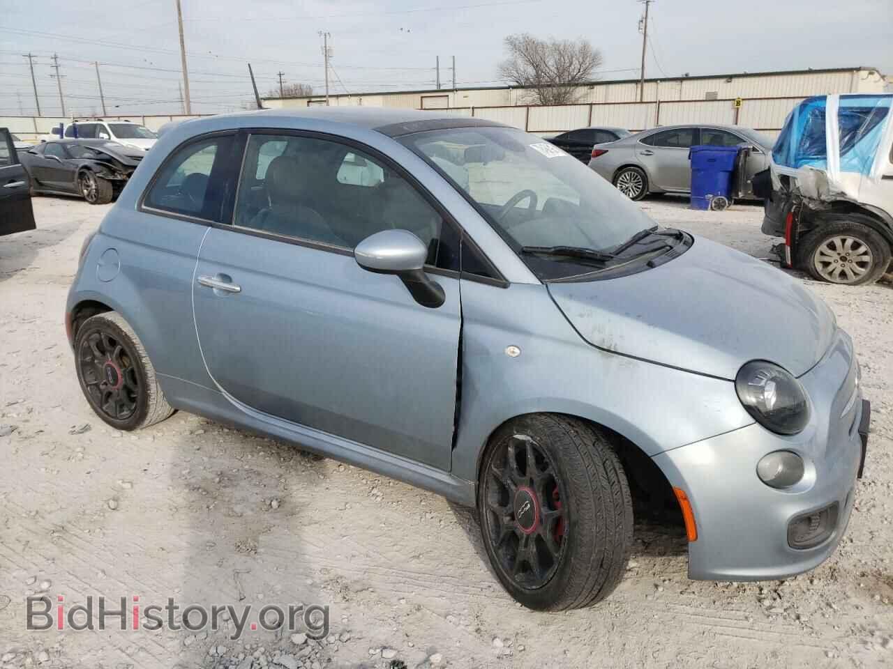 2015 FIAT 500 - VIN: 3C3CFFBR2FT681885 - Фото 4