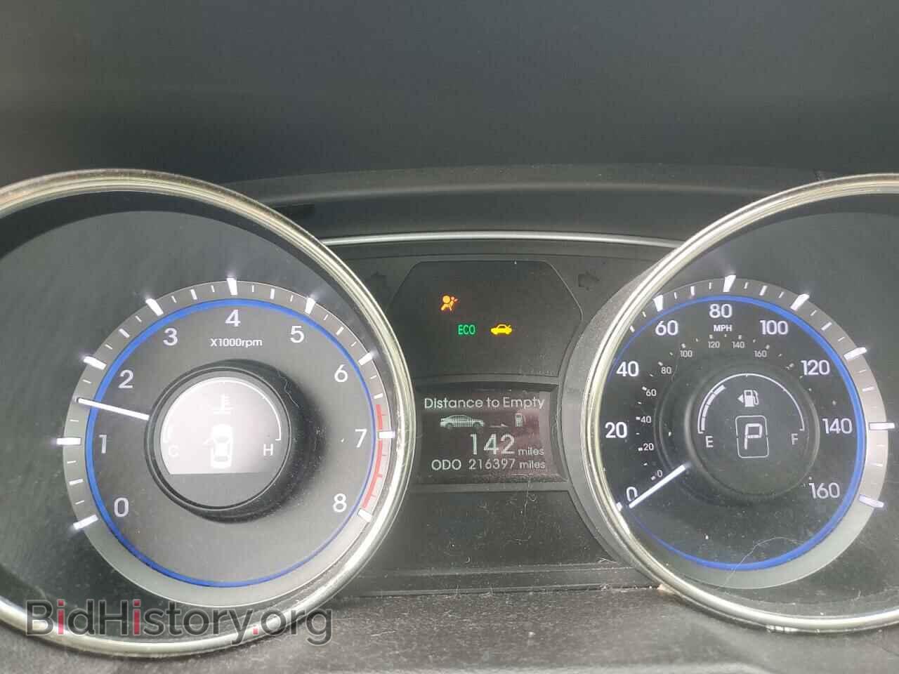 2012 HYUNDAI SONATA - VIN: 5NPEB4AC3CH315365 - Фото 9