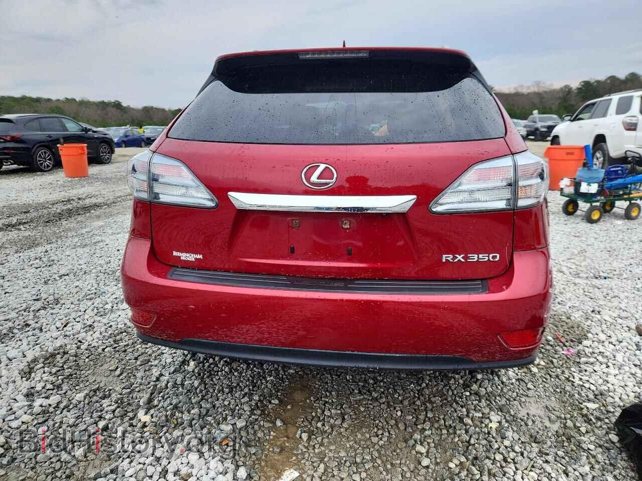 2012 LEXUS RX350 - VIN: 2T2ZK1BAXCC086033 - Фото 6