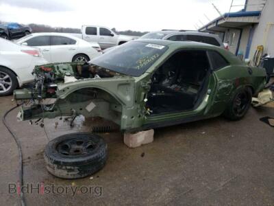 2021 Dodge CHALLENGER, green — VIN 2C3CDZFJ7MH513113, Copart