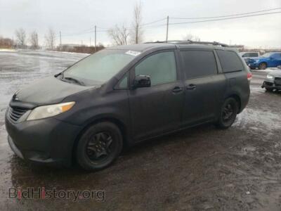 2011 Toyota SIENNA Sienna LE, черный — VIN 5TDKK3DC9BS088216, Copart