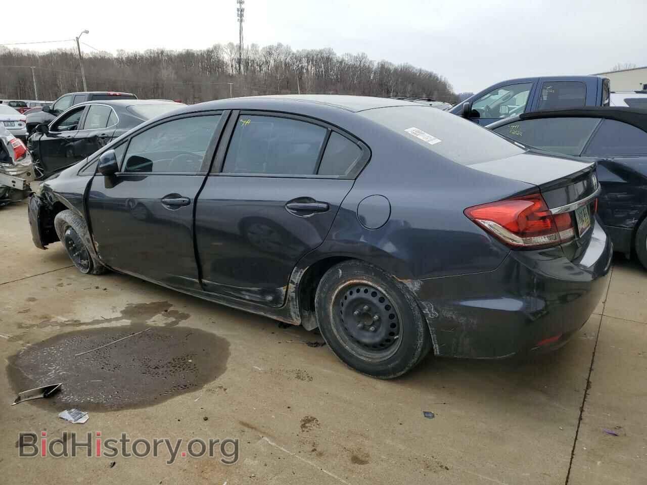2013 HONDA CIVIC - VIN: 2HGFB2F56DH525831 - Фото 2
