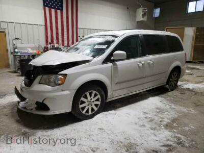 2014 Chrysler MINIVAN Town & COU, белый — VIN 2C4RC1BG4ER270523, Copart