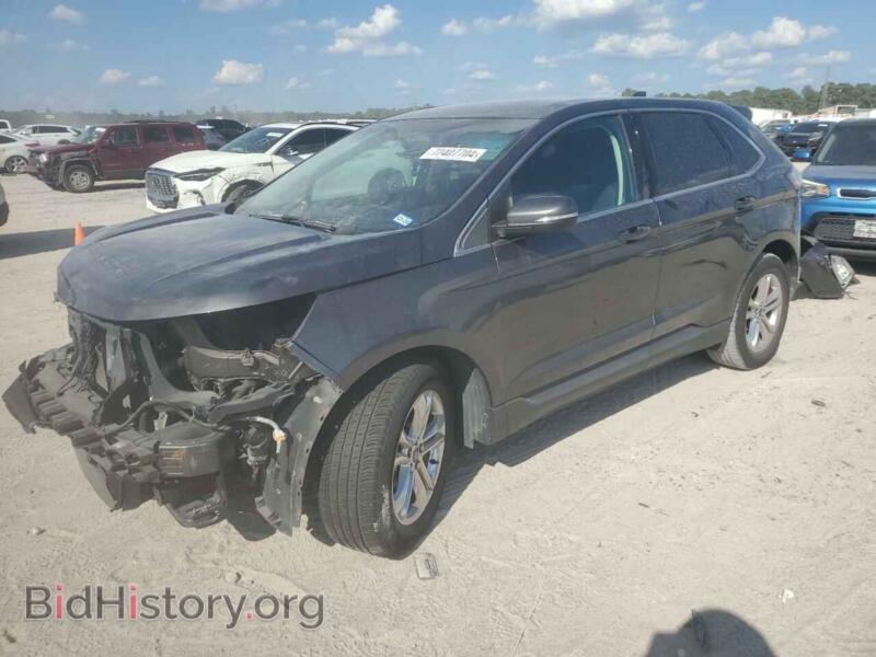 2015 Ford EDGE SEL (VIN 2FMTK3J80FBB55390) — фото 1 из 14, Copart, повреждение: передняя часть