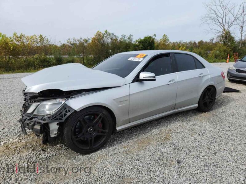 2012 Mercedes-Benz E-CLASS 63 AMG (VIN WDDHF7EB3CA626523) — фото 1 из 12, Copart, повреждение: передняя часть