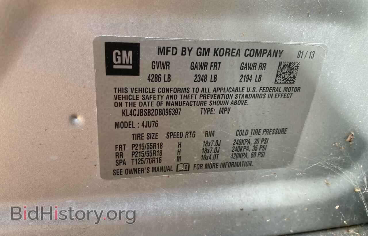 2013 BUICK ENCORE - VIN: KL4CJBSB2DB096397 - Photo 10