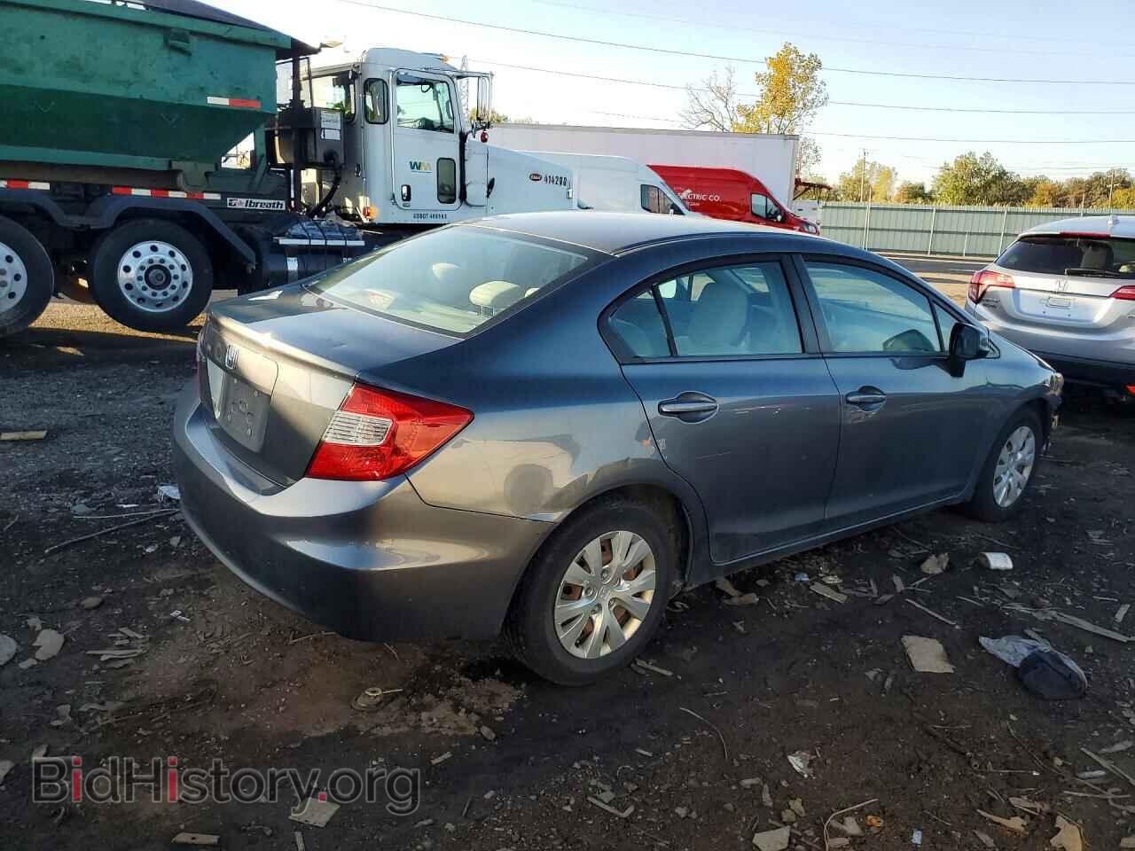 2012 HONDA CIVIC - VIN: 19XFB2F5XCE001381 - Фото 3