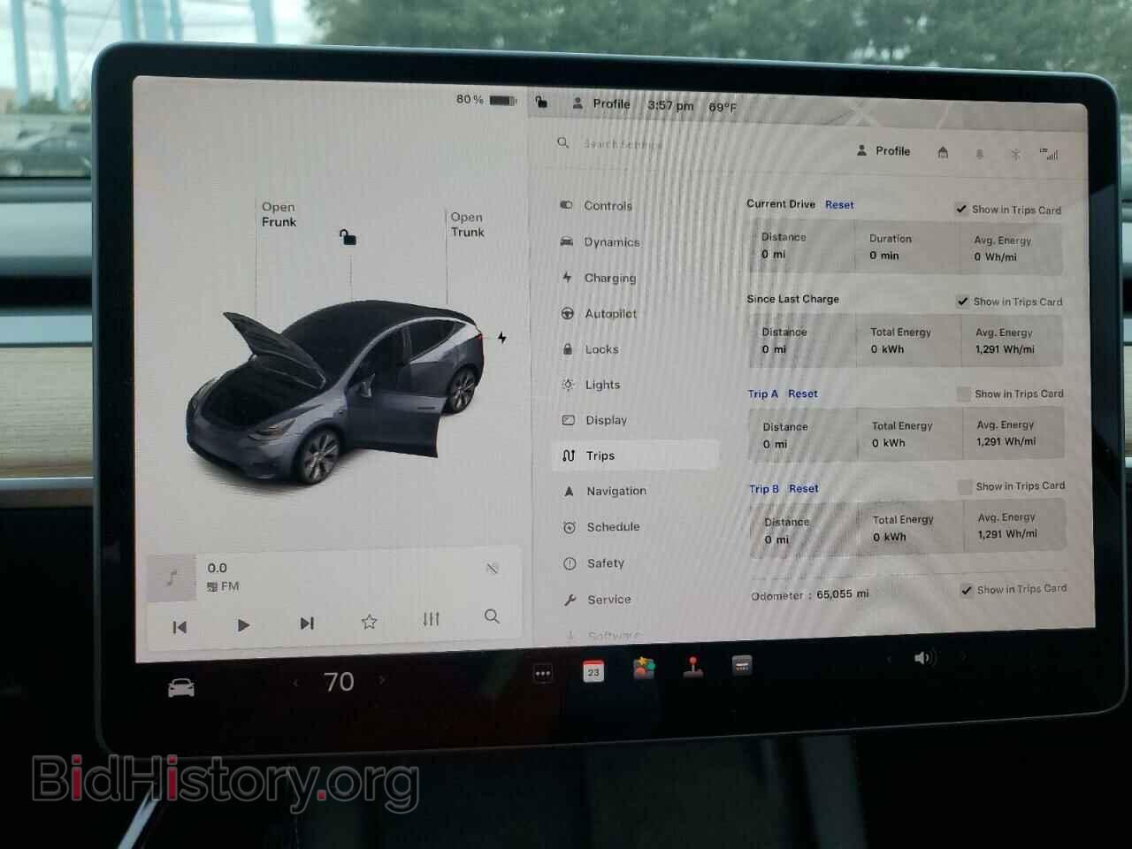 2022 TESLA MODEL Y - VIN: 7SAYGDEEXNF320903 - Фото 9