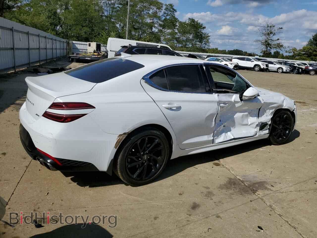 2022 GENESIS G70 BASE - VIN: KMTG34TA2NU097012 - Photo 3