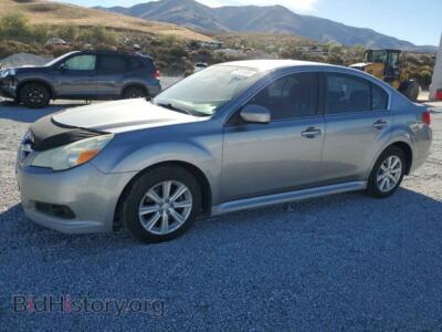 2011 Subaru LEGACY 2.5I Premium, серебристый — VIN 4S3BMBG69B3229605, Copart