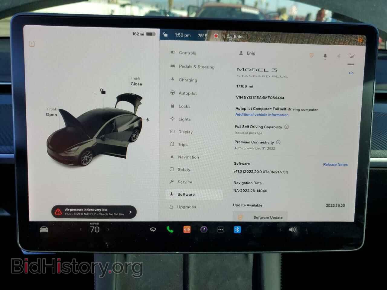 2021 TESLA MODEL 3 - VIN: 5YJ3E1EA4MF069464 - Photo 9