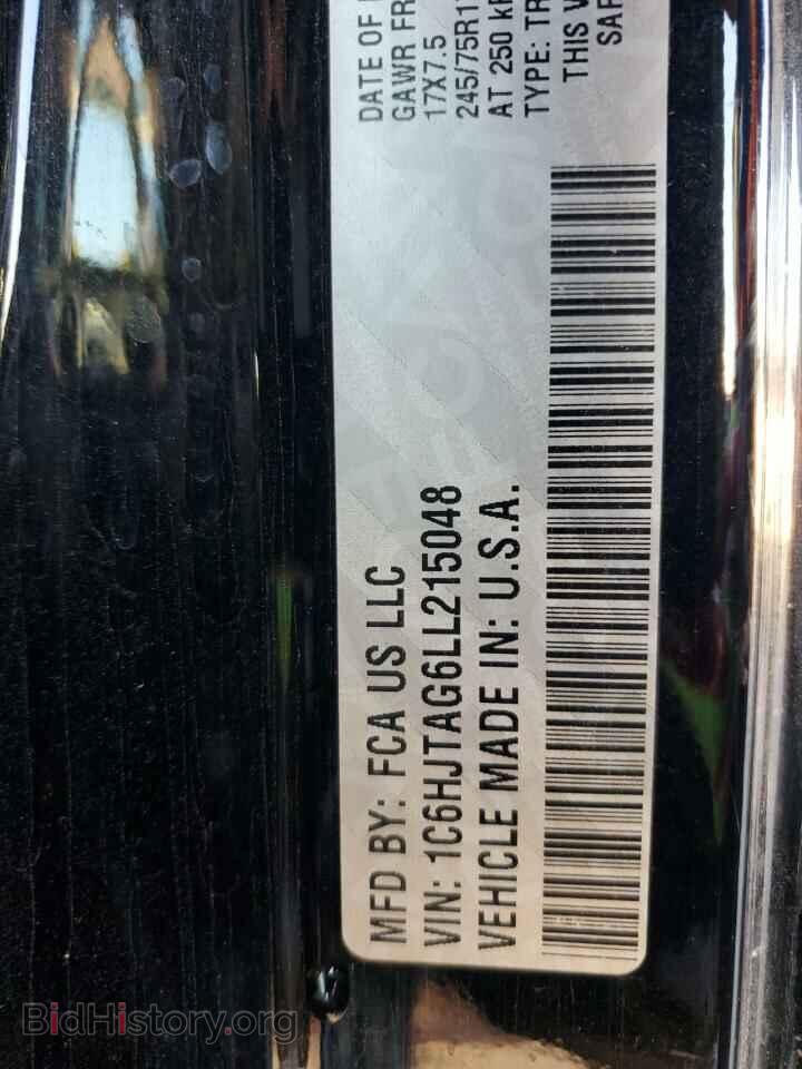2020 JEEP GLADIATOR - VIN: 1C6HJTAG6LL215048 - Фото 13