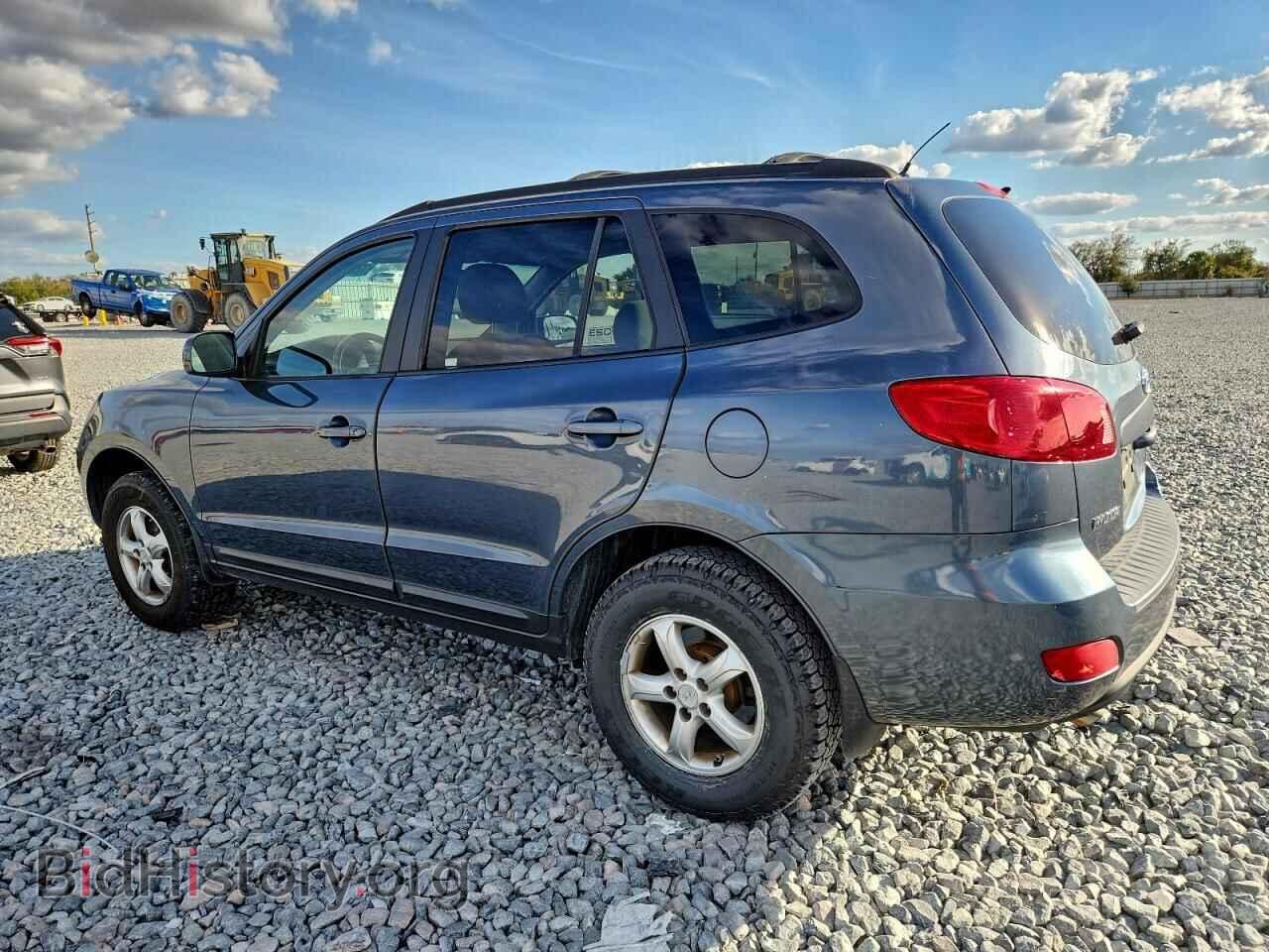 2008 HYUNDAI SANTA FE - VIN: 5NMSG13D78H196619 - Фото 2