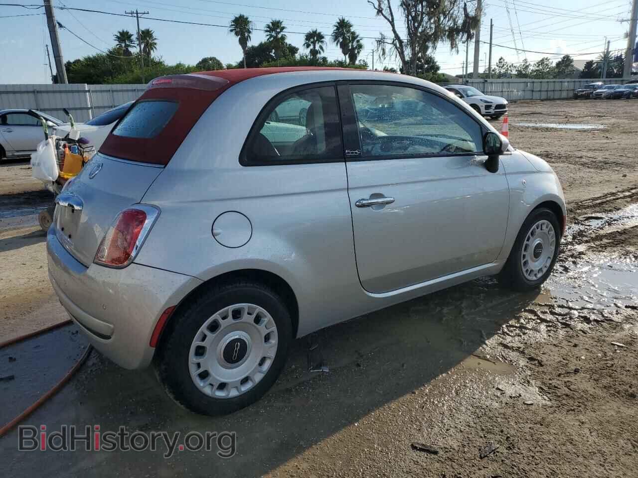 2012 FIAT 500 - VIN: 3C3CFFDR6CT186937 - Photo 3