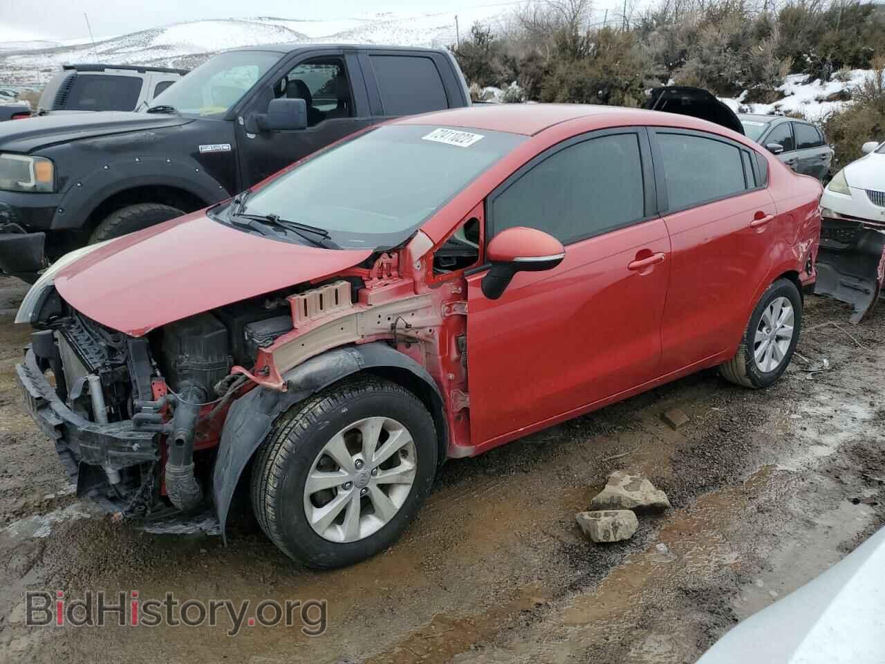 Photo KNADN4A37D6123135 - KIA RIO 2013