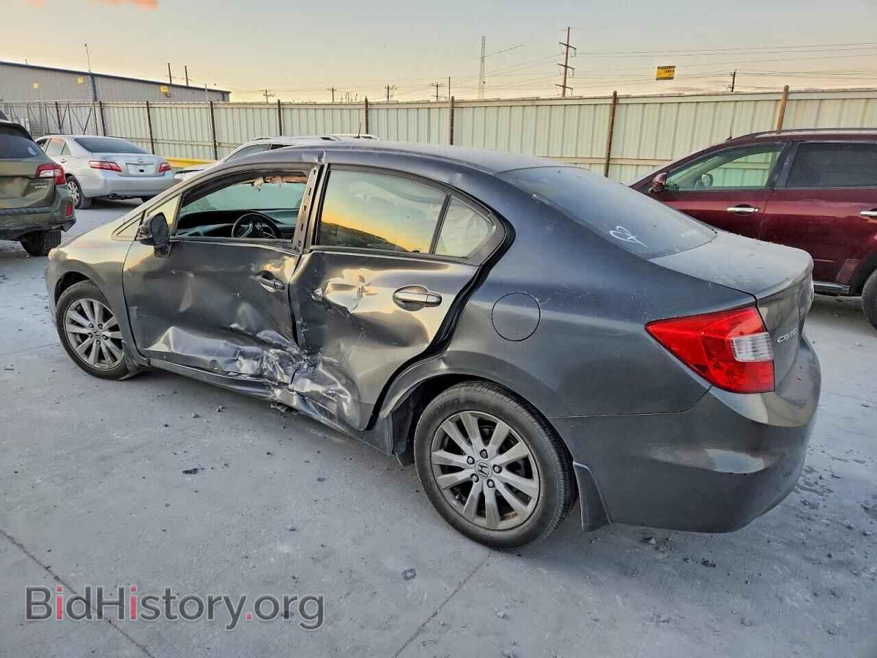 2012 HONDA CIVIC - VIN: 2HGFB2F96CH331429 - Фото 2