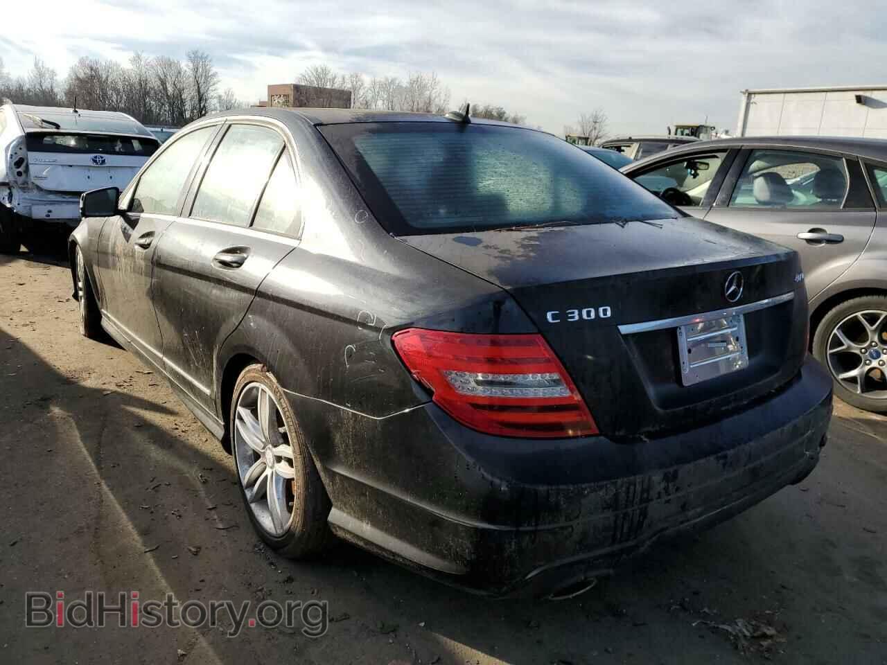 2012 MERCEDES-BENZ C-CLASS - VIN: WDDGF8BB2CR201995 - Фото 2