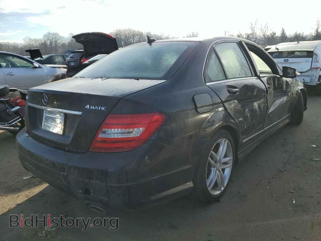 2012 MERCEDES-BENZ C-CLASS - VIN: WDDGF8BB2CR201995 - Фото 3