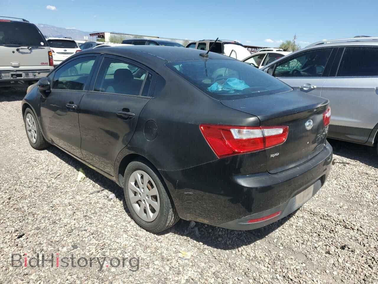 2014 KIA RIO - VIN: KNADM4A34E6377471 - Фото 2