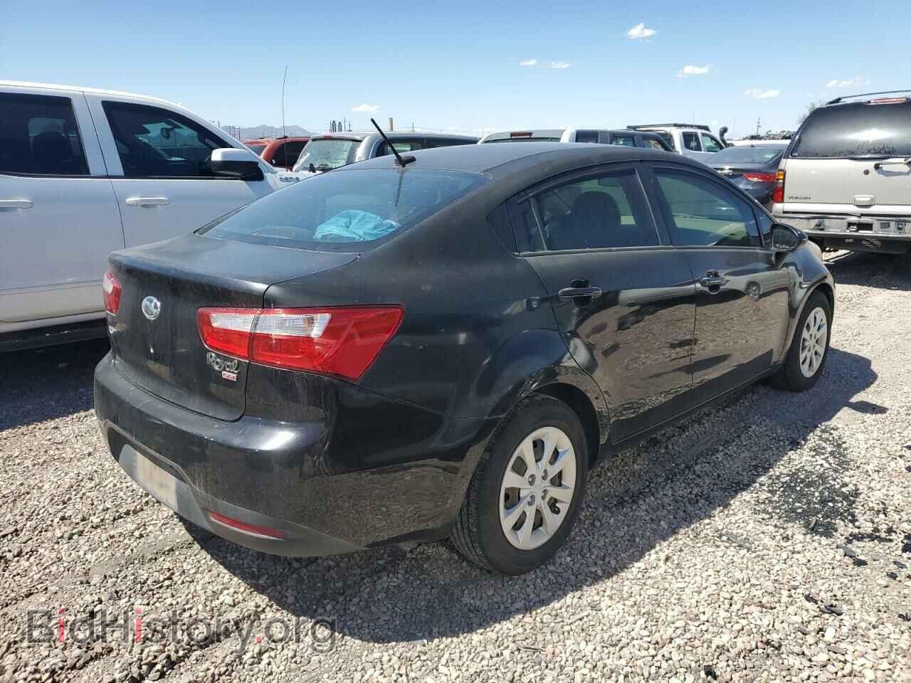 2014 KIA RIO - VIN: KNADM4A34E6377471 - Фото 3