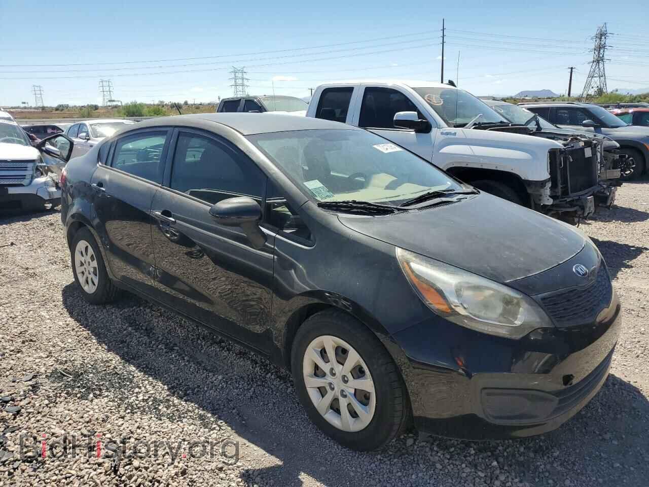 2014 KIA RIO - VIN: KNADM4A34E6377471 - Фото 4