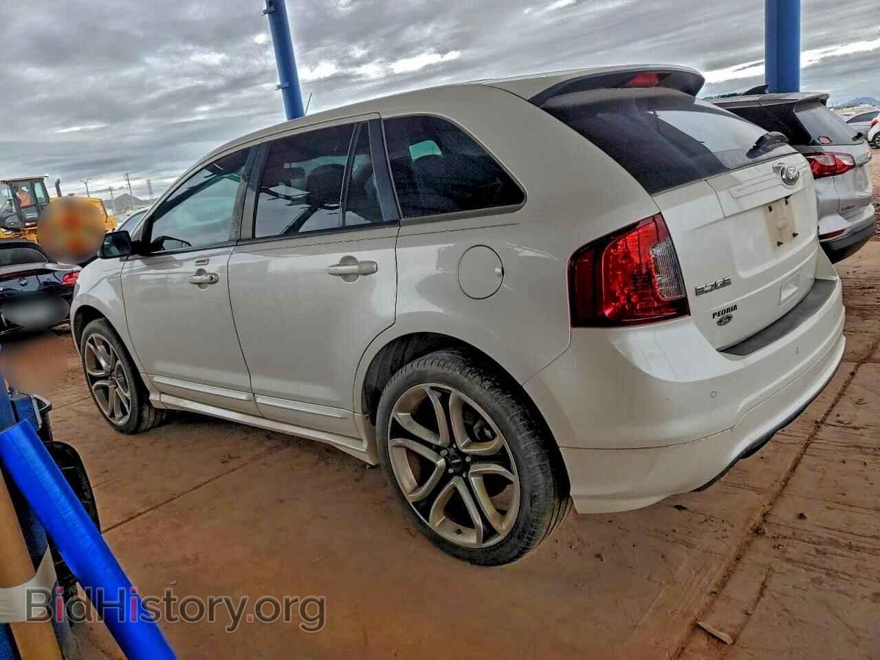 2014 FORD EDGE - VIN: 2FMDK4AK0EBB56382 - Фото 2