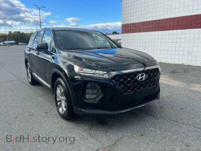 2019 Hyundai SANTA FE Santa FE S, черный — VIN 5NMS2CAD9KH085235, Copart