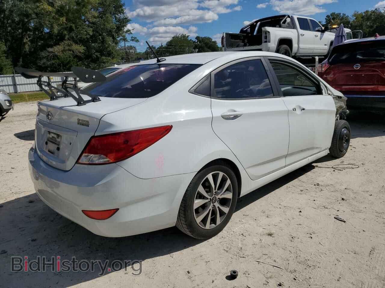 2017 HYUNDAI ACCENT - VIN: KMHCT4AE8HU351566 - Фото 3