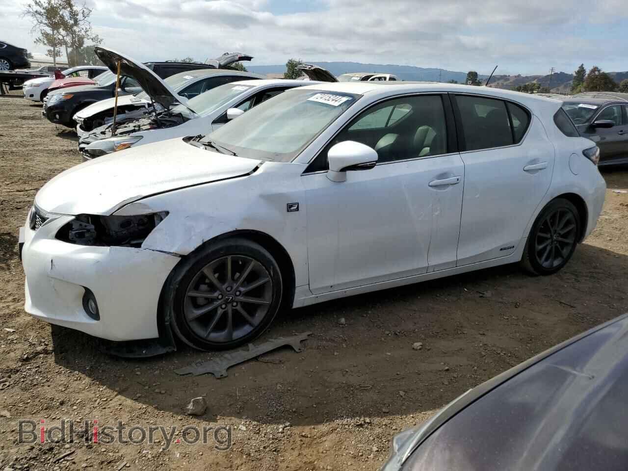 Photo JTHKD5BH8C2088512 - LEXUS CT 200 2012