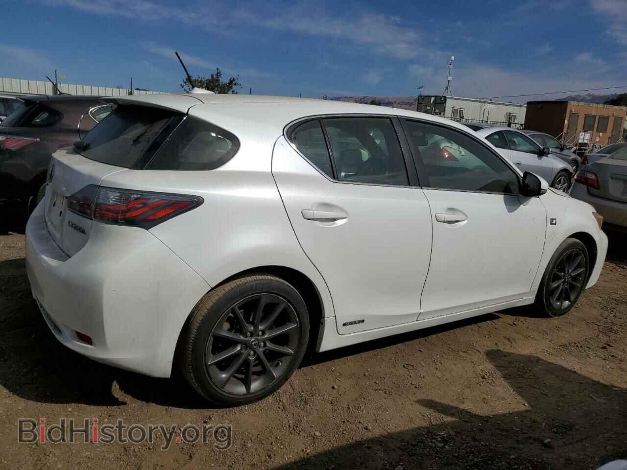 2012 LEXUS CT 200 - VIN: JTHKD5BH8C2088512 - Фото 3