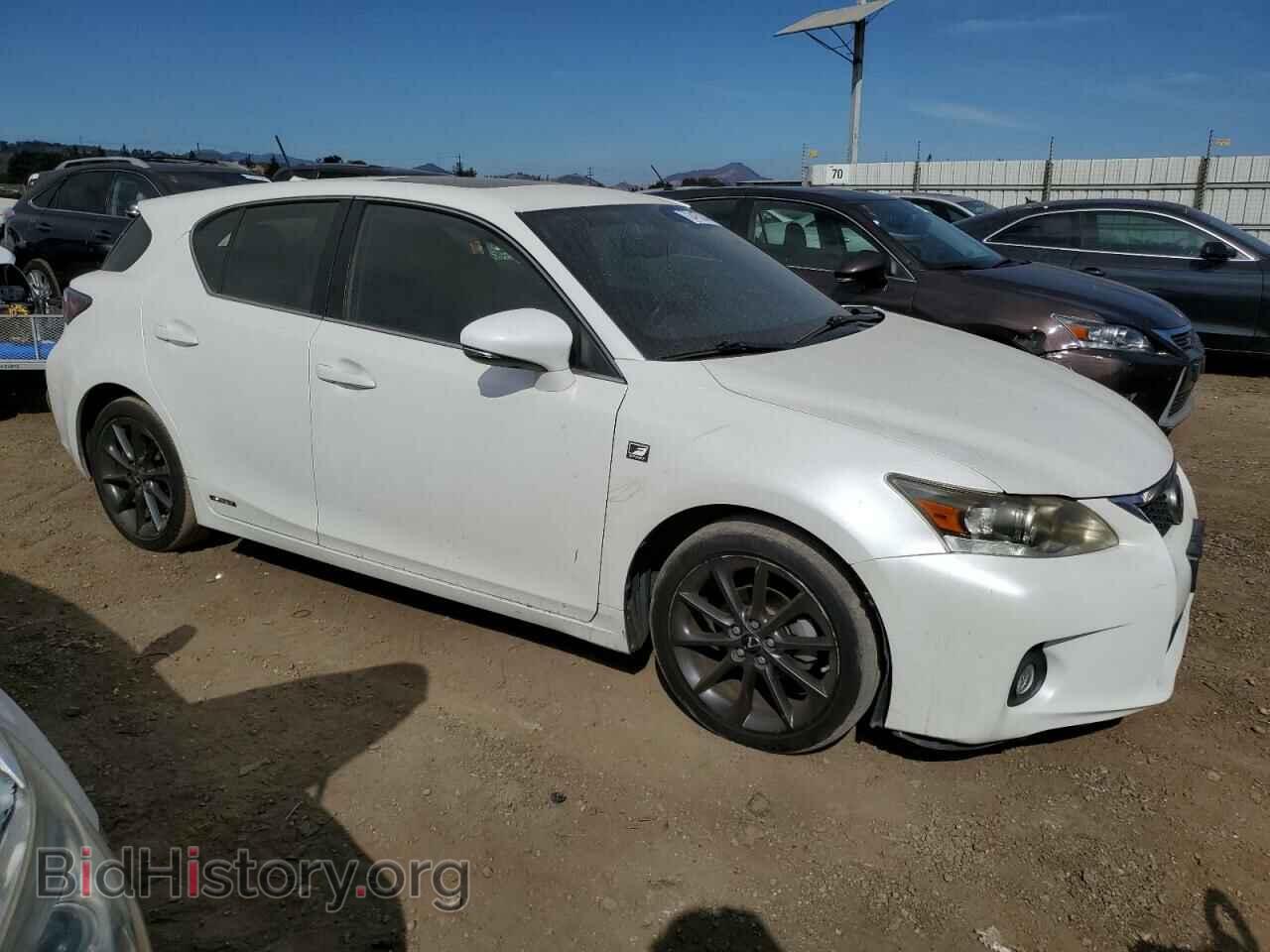 2012 LEXUS CT 200 - VIN: JTHKD5BH8C2088512 - Фото 4