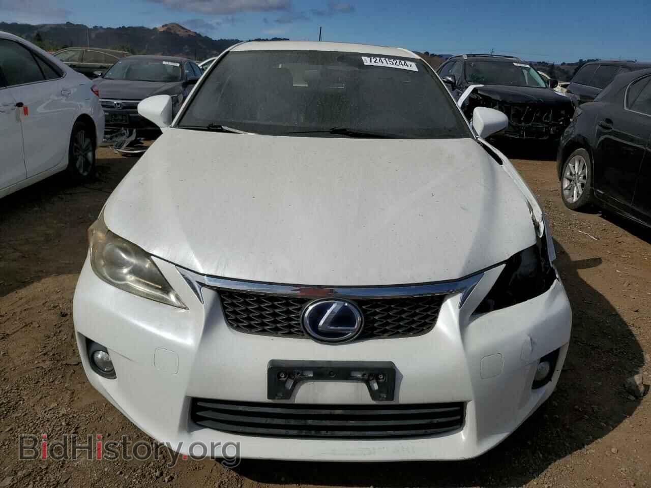 2012 LEXUS CT 200 - VIN: JTHKD5BH8C2088512 - Фото 5