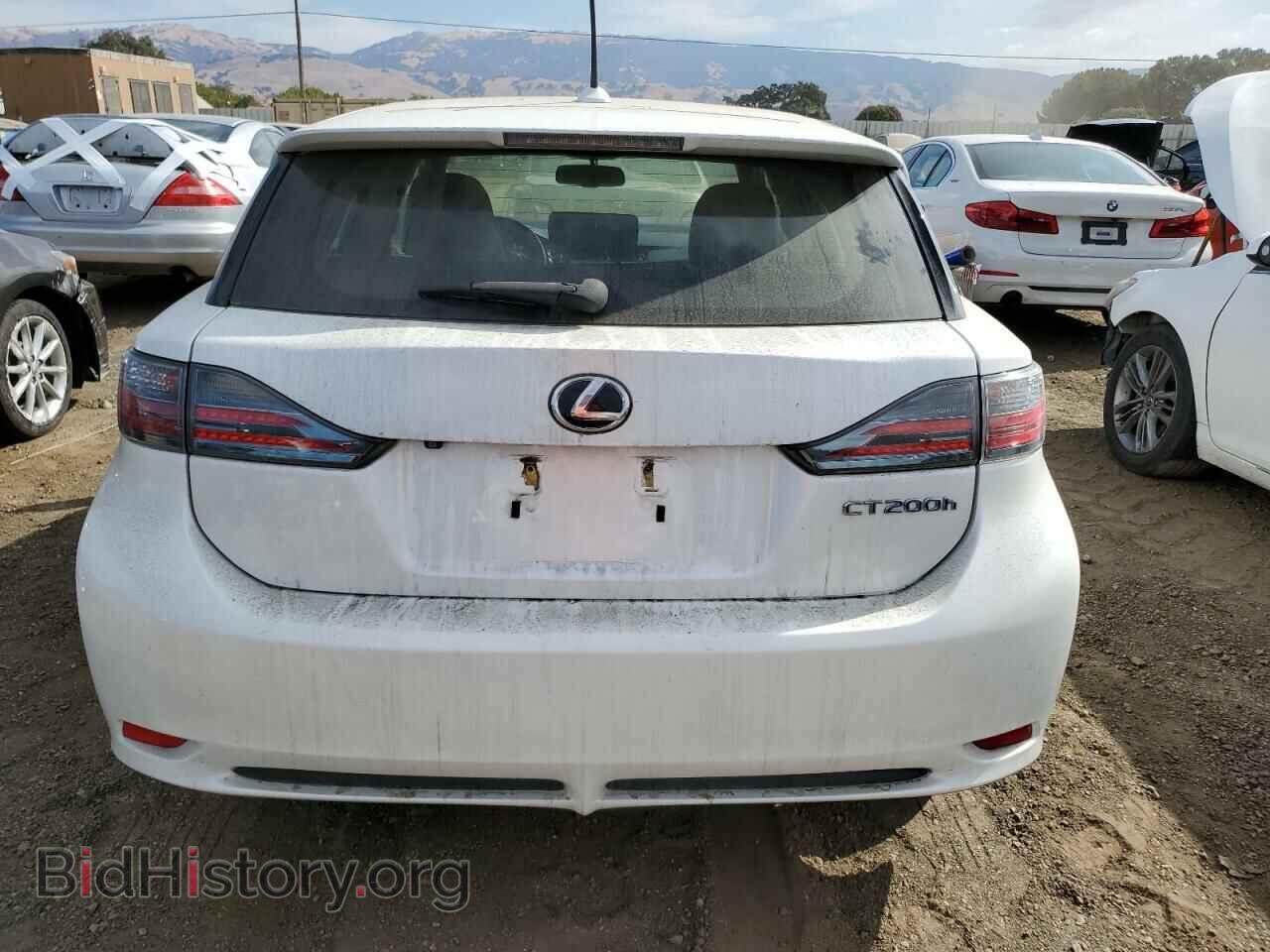 2012 LEXUS CT 200 - VIN: JTHKD5BH8C2088512 - Фото 6