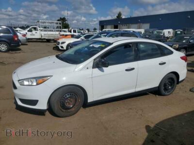 2017 Ford FOCUS S, white — VIN 1FADP3E26HL344795, Copart