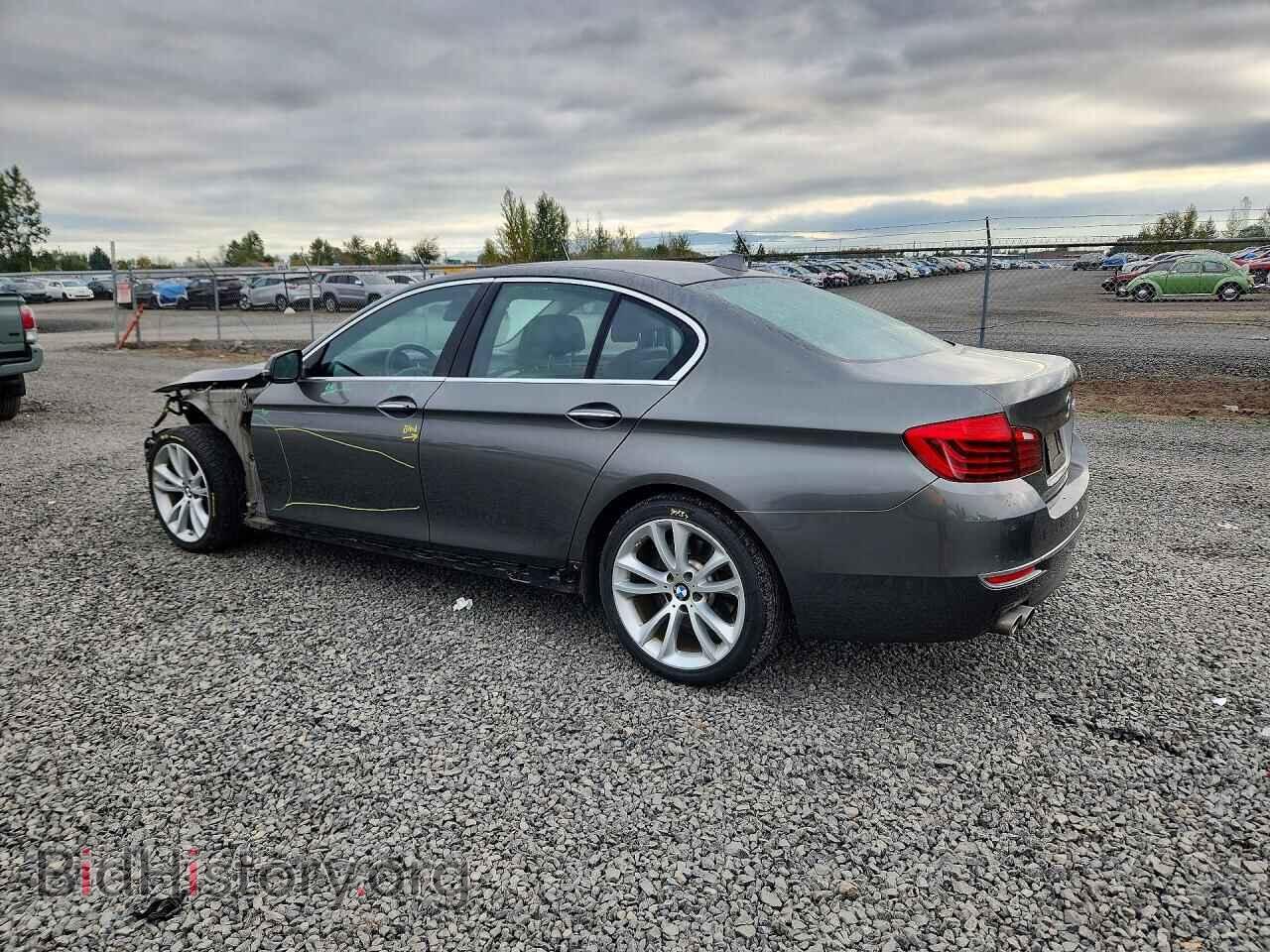 2014 BMW 5 SERIES - VIN: WBAXA5C50ED001632 - Фото 2