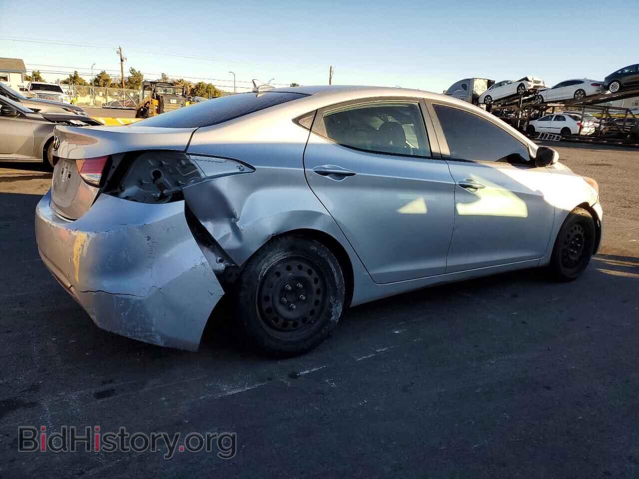2012 HYUNDAI ELANTRA - VIN: KMHDH4AE0CU285903 - Фото 3