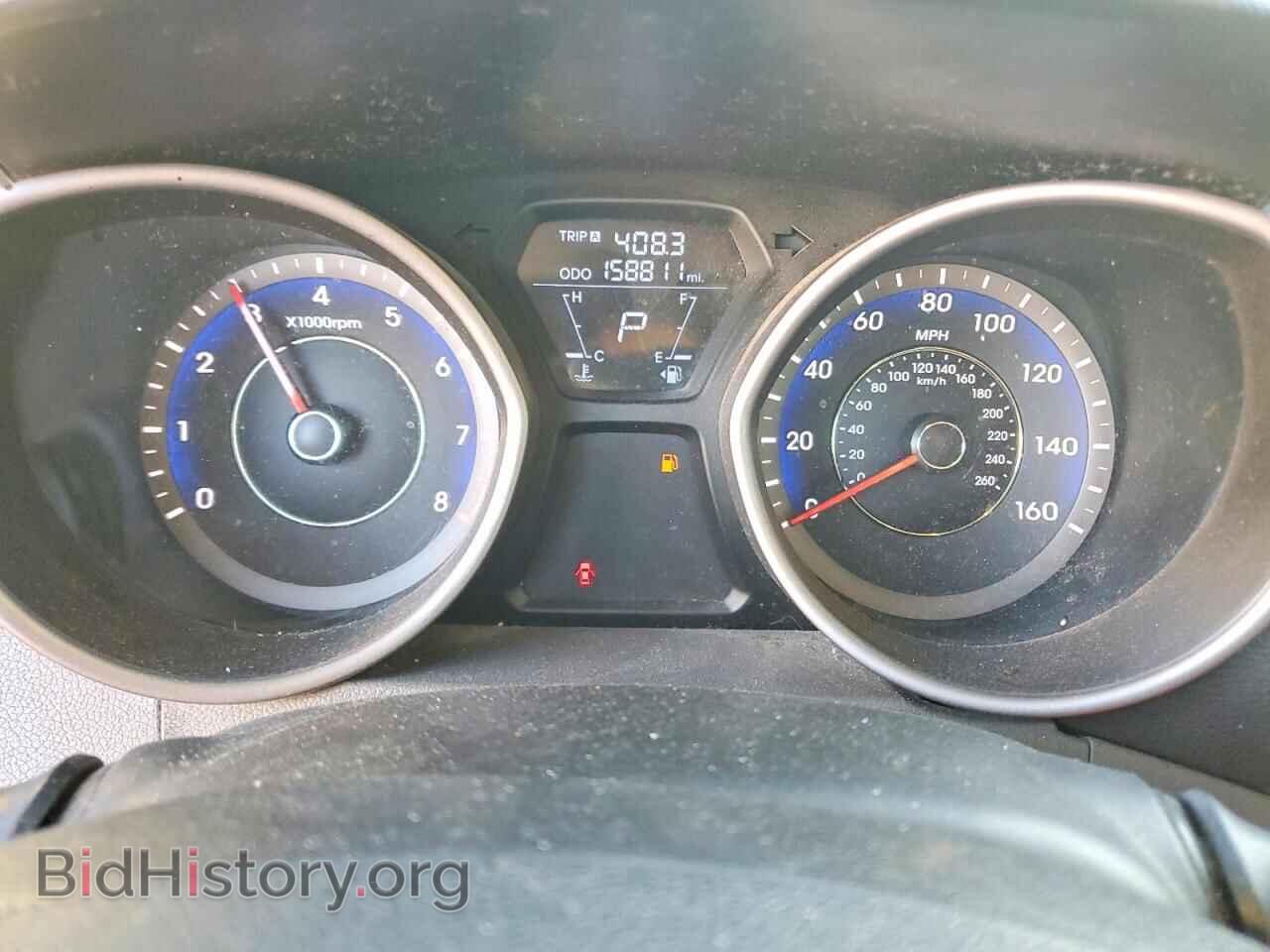 2012 HYUNDAI ELANTRA - VIN: KMHDH4AE0CU285903 - Фото 9