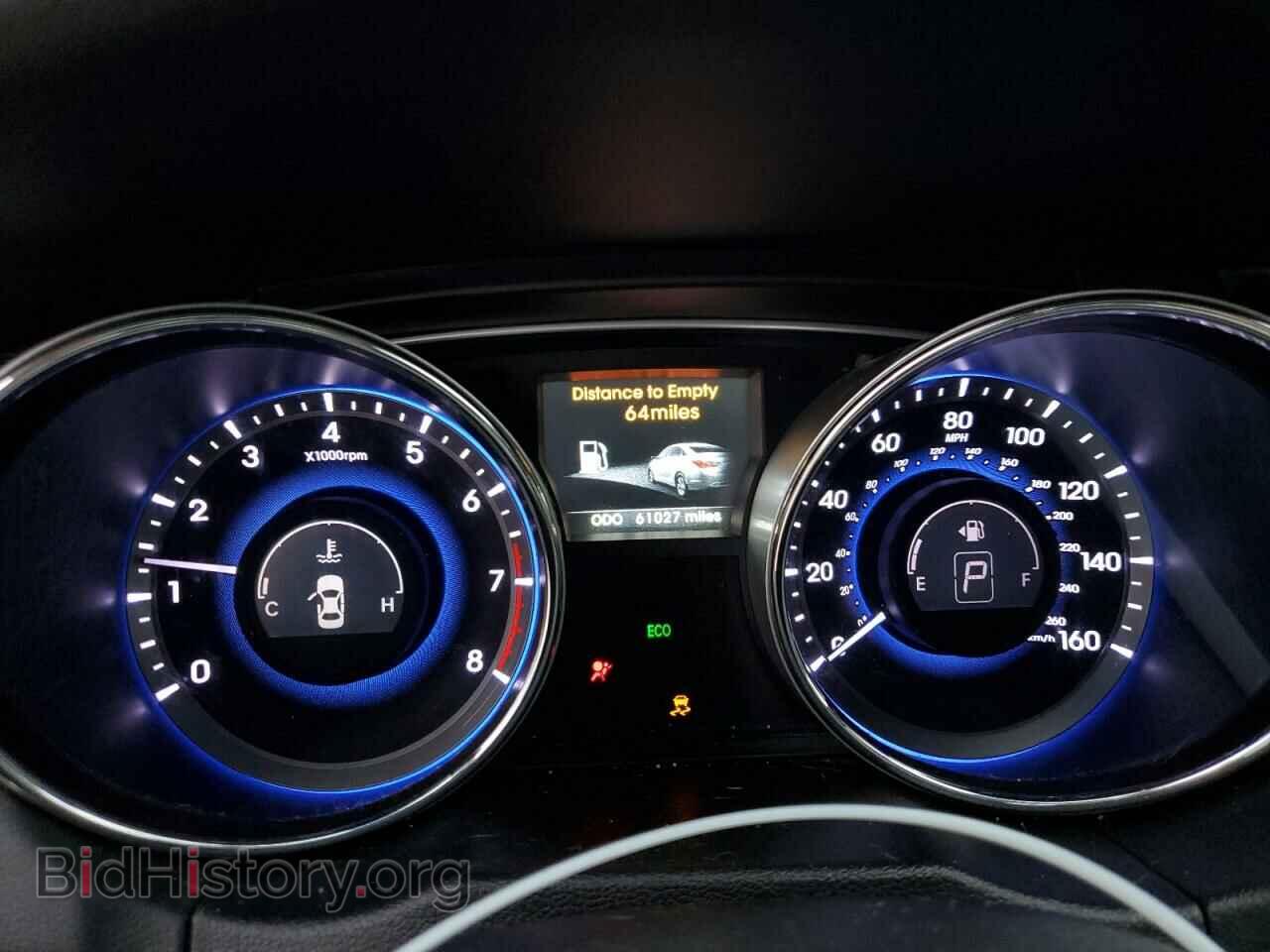 2014 HYUNDAI SONATA - VIN: 5NPEC4AB7EH836788 - Фото 9