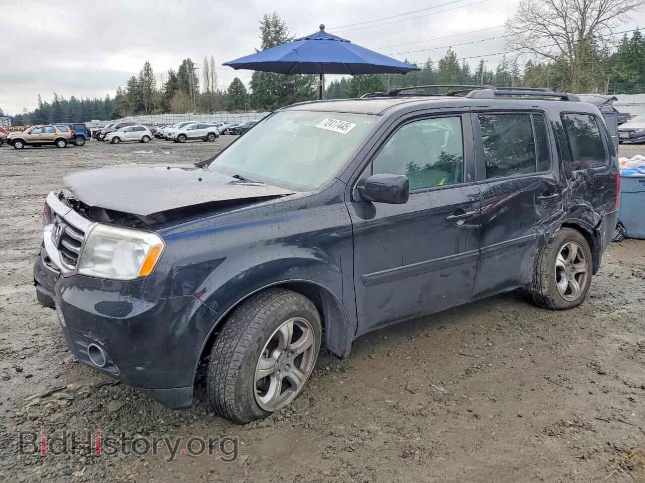 Фотография 5FNYF4H75DB080400 - HONDA PILOT 2013