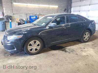 2017 Ford TAURUS Police Interceptor, черный — VIN 1FAHP2MKXHG123612, Copart