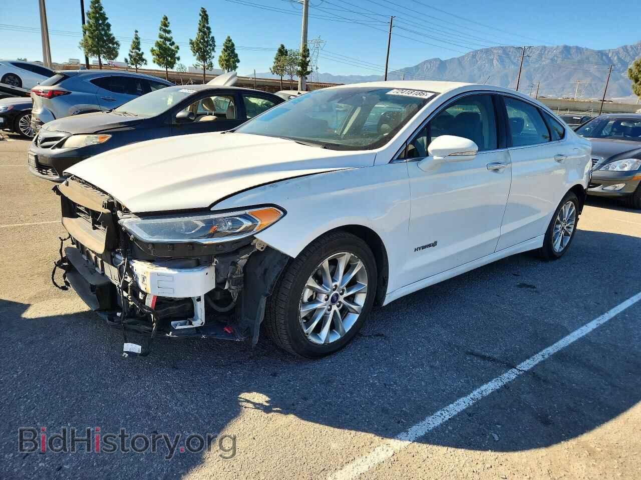 Фотография 3FA6P0LU4HR409379 - FORD FUSION 2017