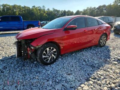 2016 Honda CIVIC LX, красный — VIN 2HGFC2F56GH548236, Copart