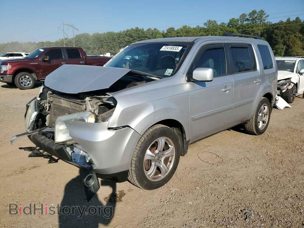 Фотография 5FNYF3H5XCB015713 - HONDA PILOT 2012