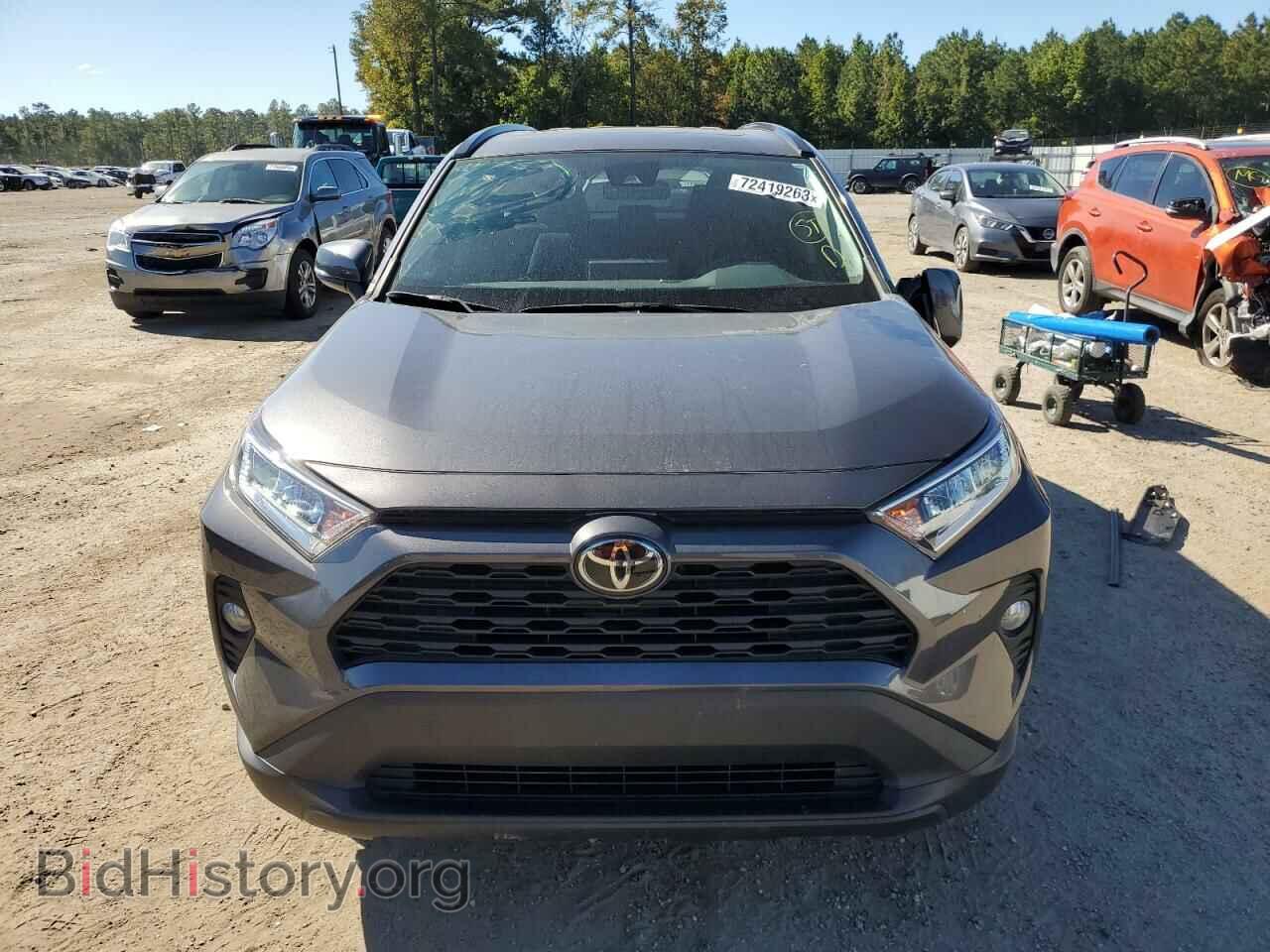 Report 2T3W1RFVXMW181852 TOYOTA RAV4 2021 GRAY GAS - price and damage ...