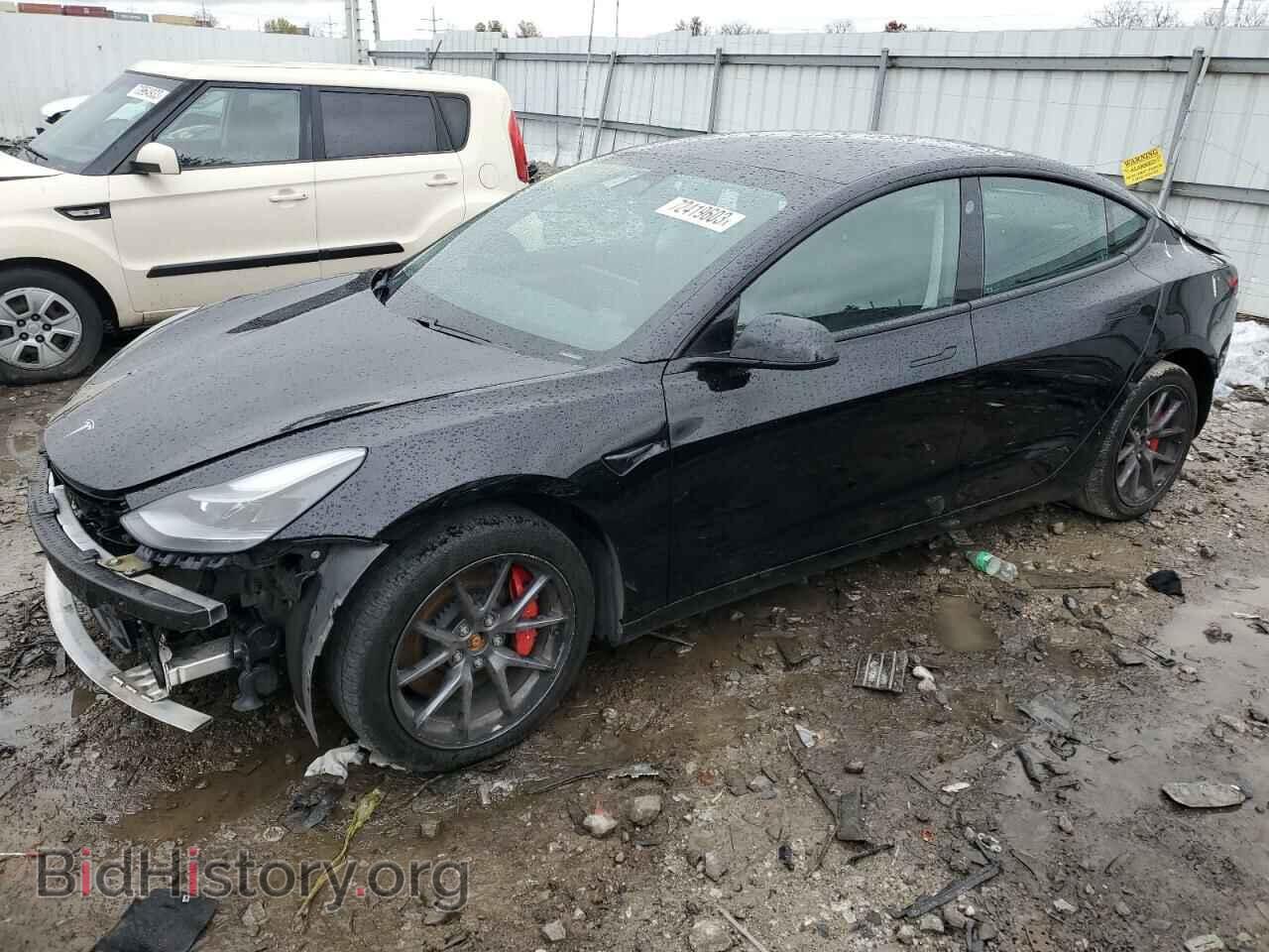 Photo 5YJ3E1EC6MF990554 - TESLA MODEL 3 2021