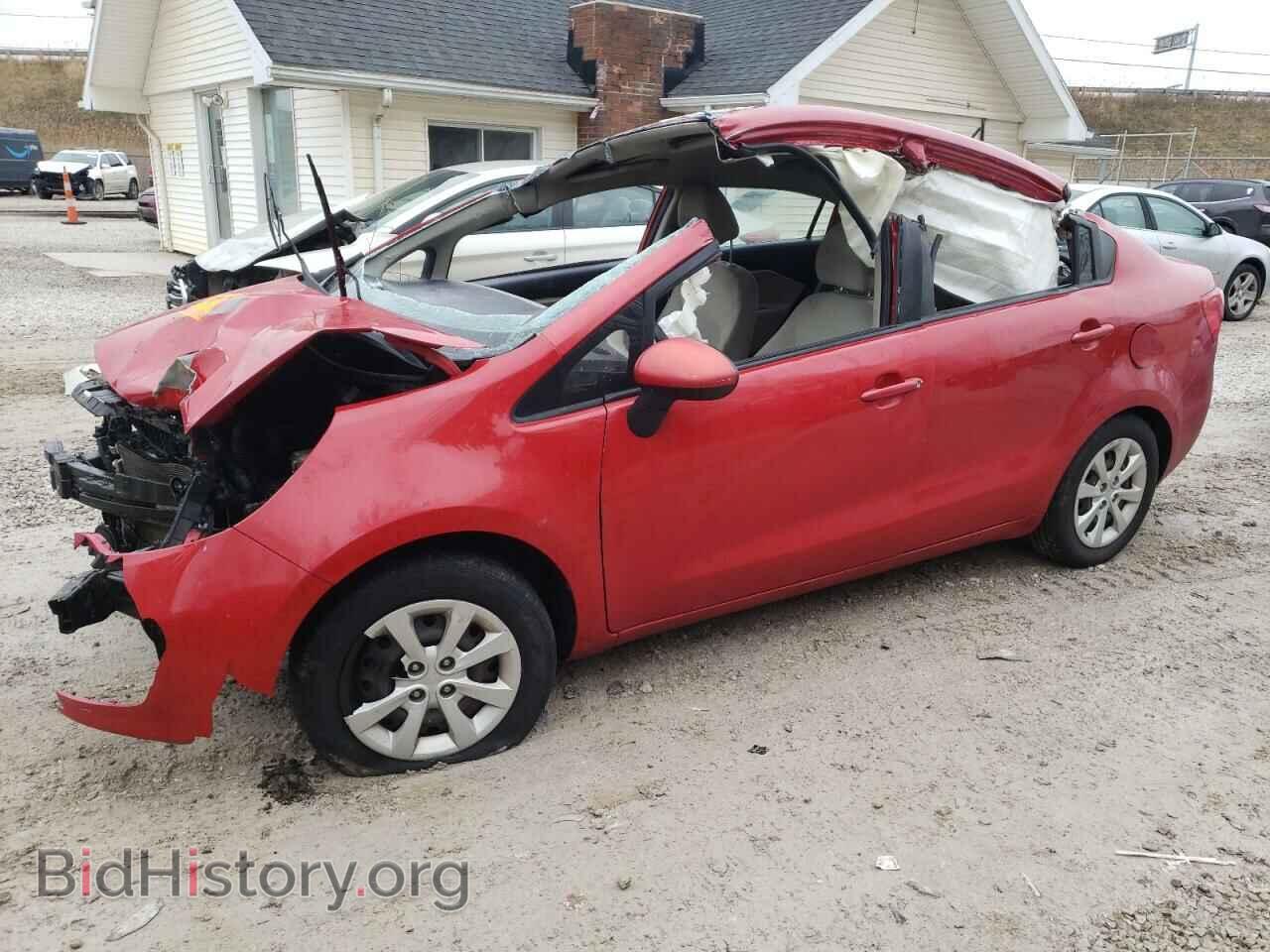 Фотография KNADM4A30D6125828 - KIA RIO 2013