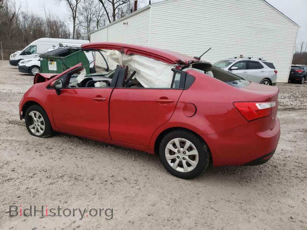 2013 KIA RIO - VIN: KNADM4A30D6125828 - Фото 2