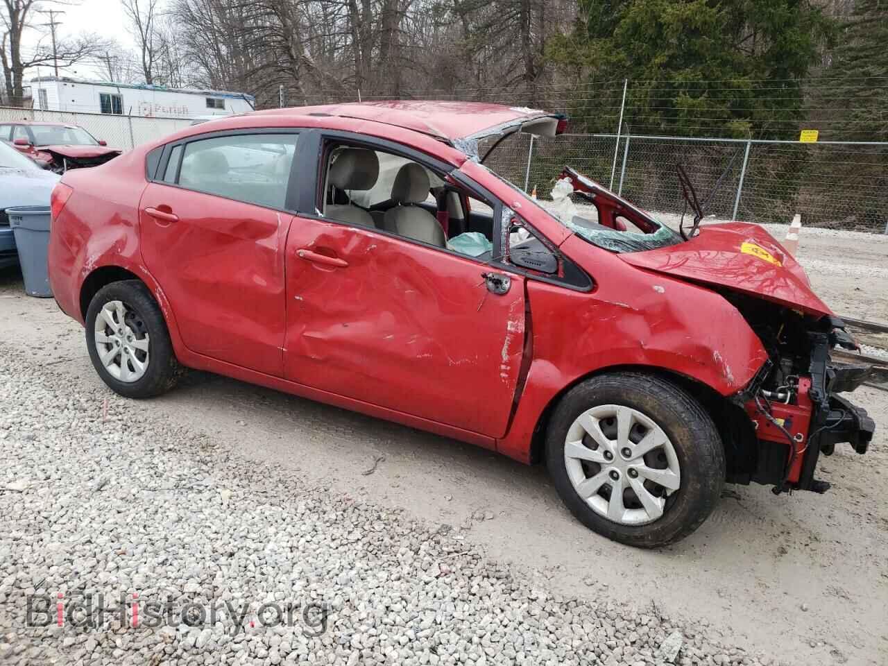 2013 KIA RIO - VIN: KNADM4A30D6125828 - Фото 4