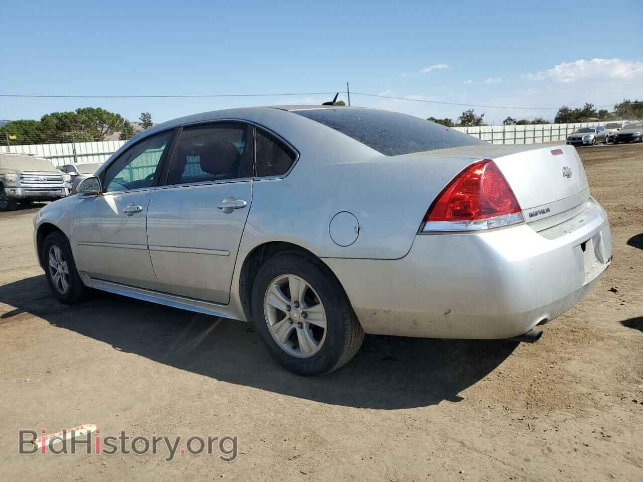 2012 CHEVROLET IMPALA - VIN: 2G1WF5E34C1124170 - Фото 2