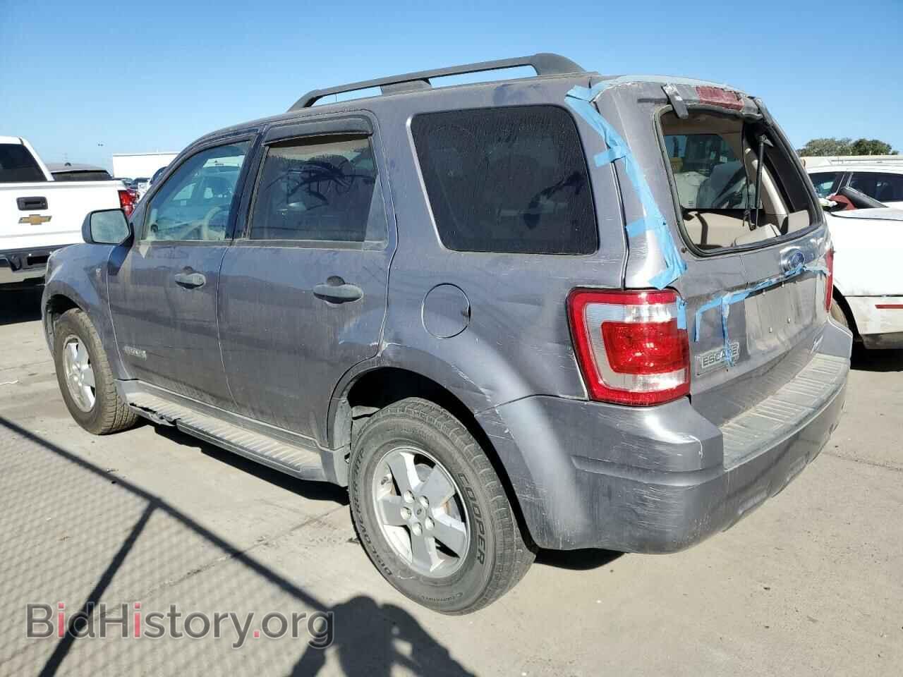 2008 FORD ESCAPE - VIN: 1FMCU03138KC06270 - Фото 2